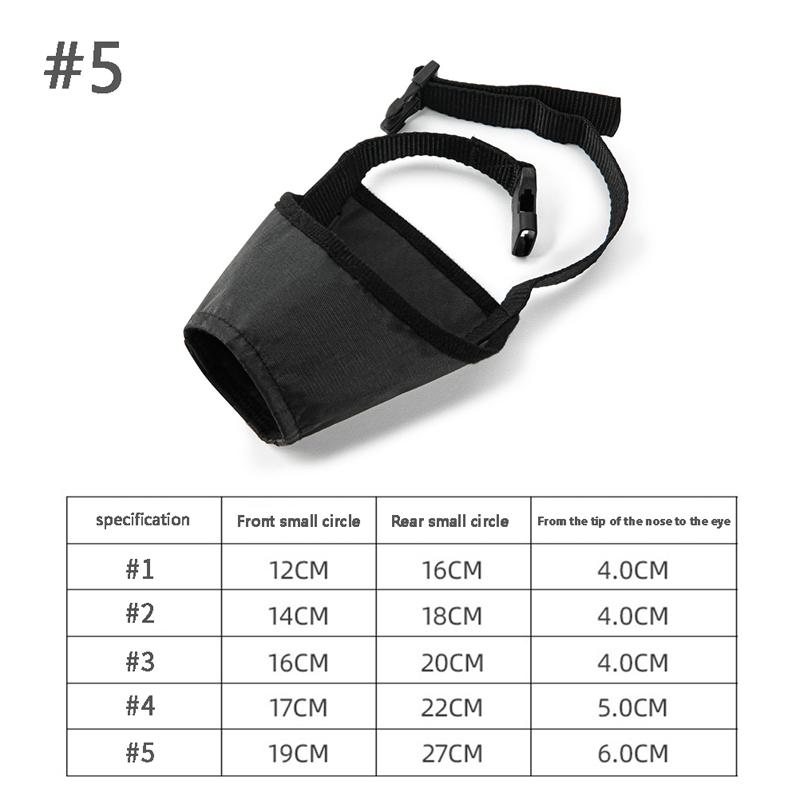 Регулируемые дышащие защитные намордники для собак, против укусов, лая и жевания
