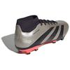 Adidas Predator 24 League Sock FG Vivid Horizon Pack Unisex Sneakers Grey Platinum-Metallic Aurora-Black IF6340