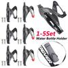 1-5Set Full Carbon Fiber Bicycle Ultralig Water Bottle Cage MTB Road Bike Bottle Holder for Portable Outdoor Cycling Equipment