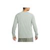 Nike Футболка Dri-Fit UV Soft Comfortable с круглым вырезом и длинным рукавом, мужские топы, светло-зеленый FB8584-370