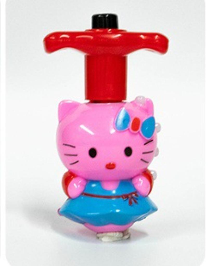 UFO Gyro Colorful Cartoon Gyro Music Rotating Outdoor Lights Children's Flash Toys