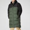 Puma Long Oversized Down Jacket With Logo Print And Hood Men Outerwear Dark-Green 585403-64