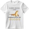 Cheap Tshirt Funny tshirt Travel For her Crew Neck t shirt Brand Bearded Dragons A Review Five Stars Basic For her Top tees