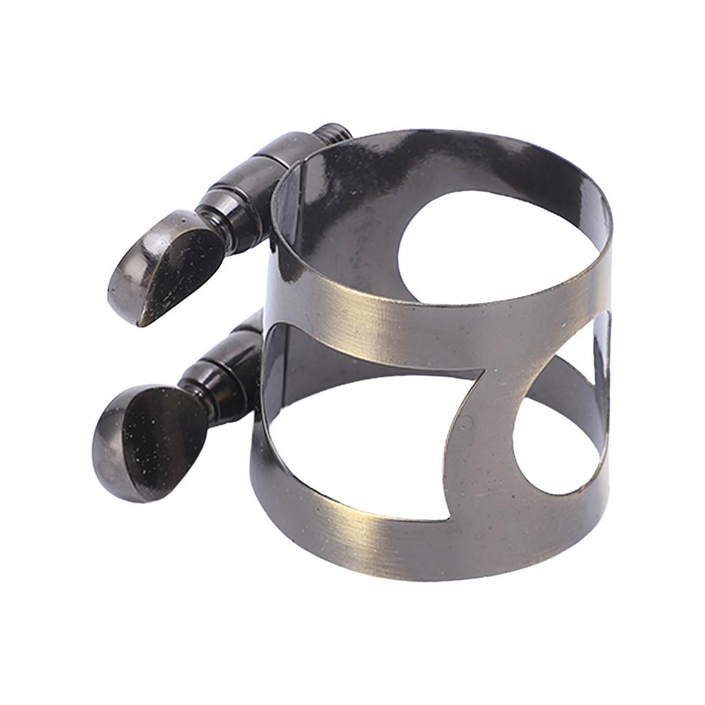 Saxophone Ligature Mouthpiece Fastener Sax Metal Clip Musical Instrument Accessories Alto Antique Bronze