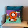 Kenny SSouth Park Pillow Case Short Plush Sofa Decorative Gift Home Doublesided Printing Cushio