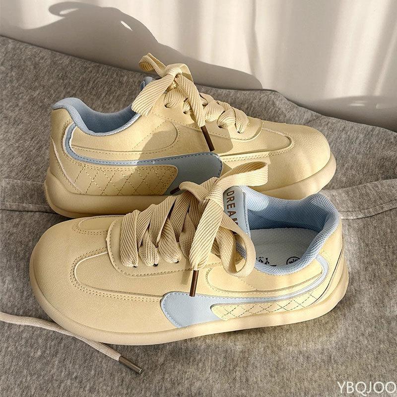 Ретро обувь на толстой подошве для женской весны, новая универсальная повседневная легкая спортивная обувь для скейтборда, ежедневная удобная женская обувь