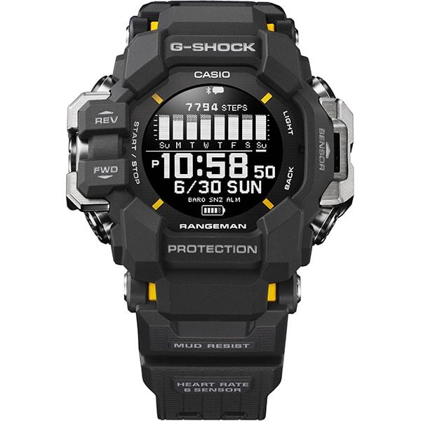 Casio Мужские часы G-SHOCK GPR-H1000-1JR [G-SHOCK MASTER OF G Series Rangeman] круглые цифровые