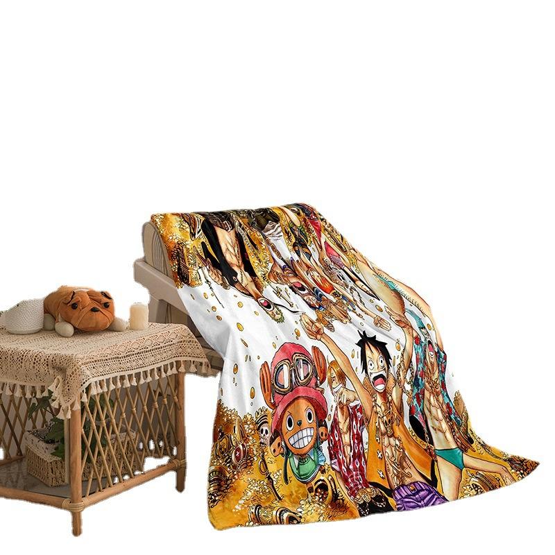 Фланелевый флисовый плед с 3D-печатью, диванный плед, утолщенный плед