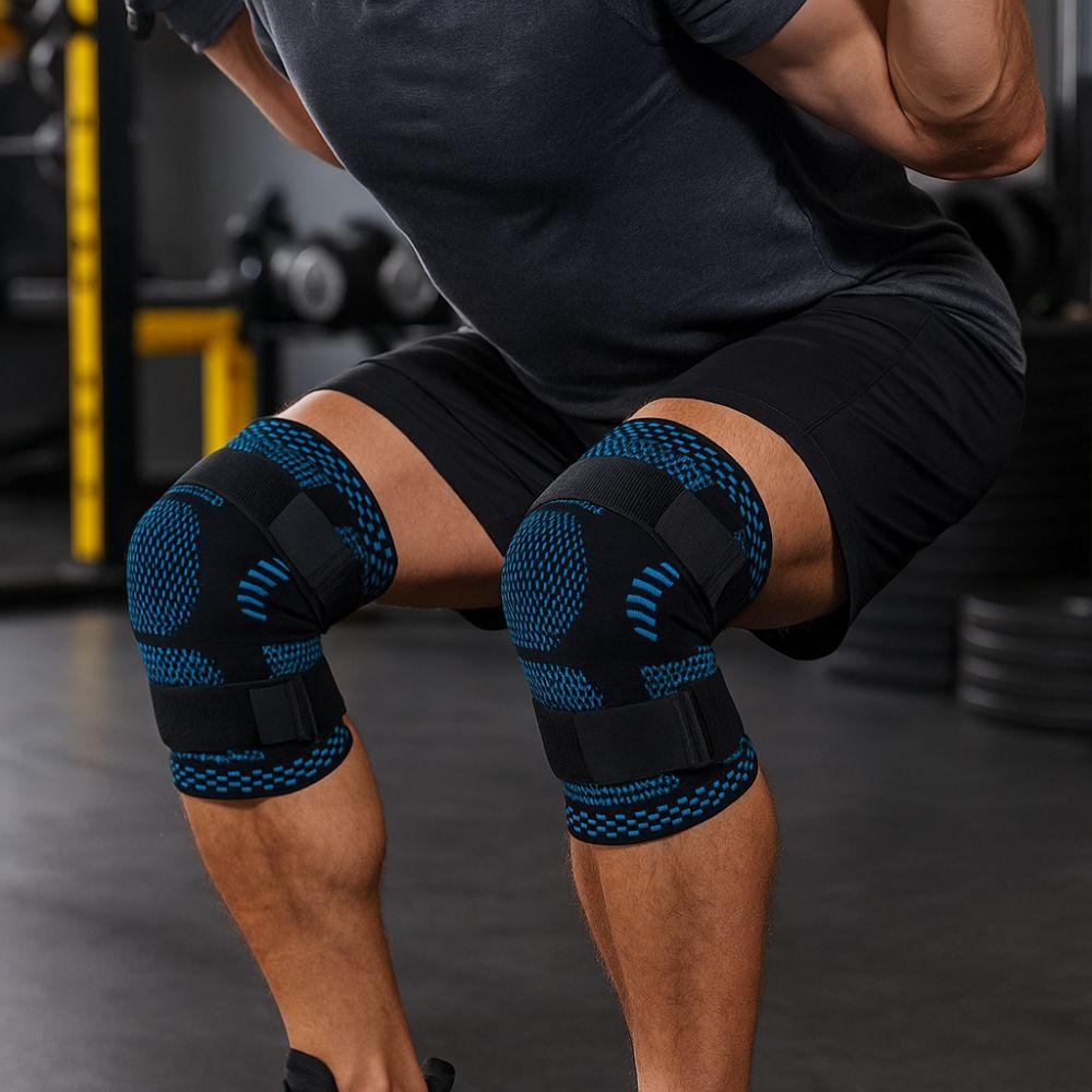 Non-slip Knee Brace Support Breathable Compression Sleeve Knee Support Exercise