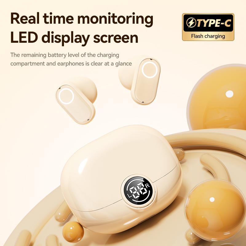 Новые беспроводные наушники TWS Внутриканальные наушники с искусственным интеллектом для перевода языка Быстрый перевод Зарядка Type-C через приложение