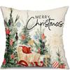 1pc Christmas Nutcracker & Winter Theme Throw Pillow Covers Set, Festive Home Decor for Xmas & Winter Holiday Celebrations