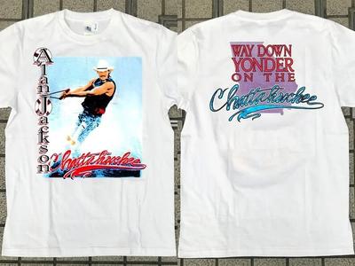 Алан Джексон Way Down Yonder On The Chattahoochee Тур 1992 Футболка Унисекс Футболка
