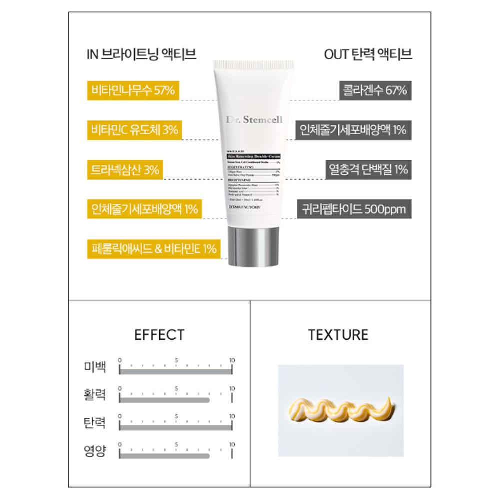 Dermafactory Dr.StemCell Skin Renewing Двойной крем 50 мл