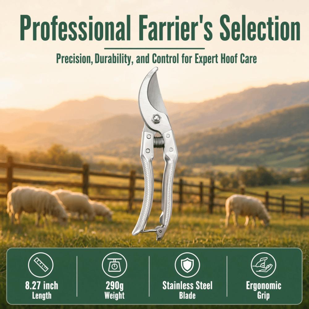 Anti-Slip Pattern Hoof Shears Ergonomic Handle Hoof Scissors Hoof Trimmers Livestock Care
