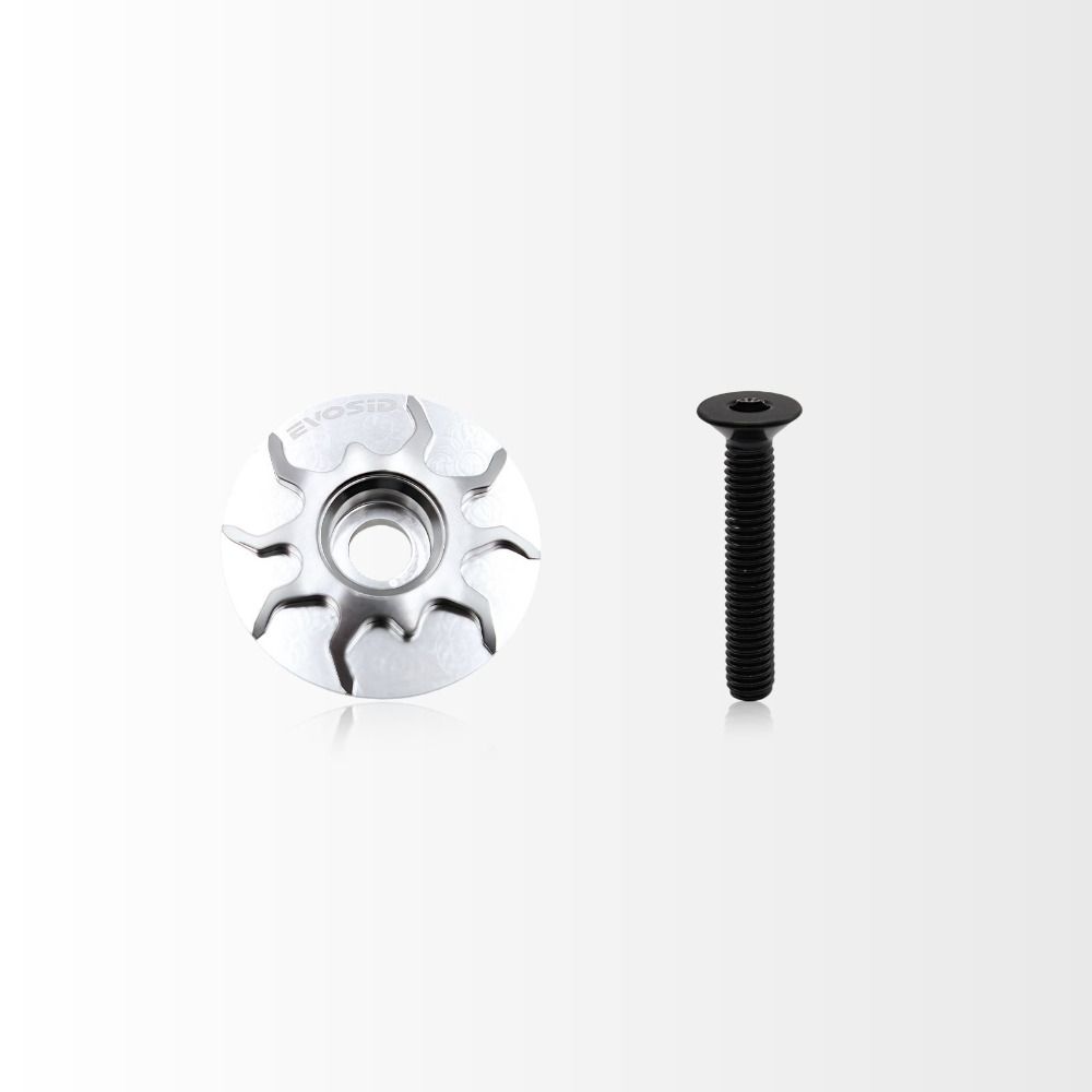CNC MTB Road Bike Stem Cover 28.6mm Fork Head Tube Cover Ultralight Bicycle Headset Top Cap