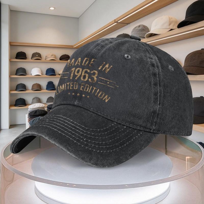 Vintage Limited Edition Adjustable Duckbill Baseball Cap WideBrim Suitable for Outdoor Sports Unisex Suitable for Unisex