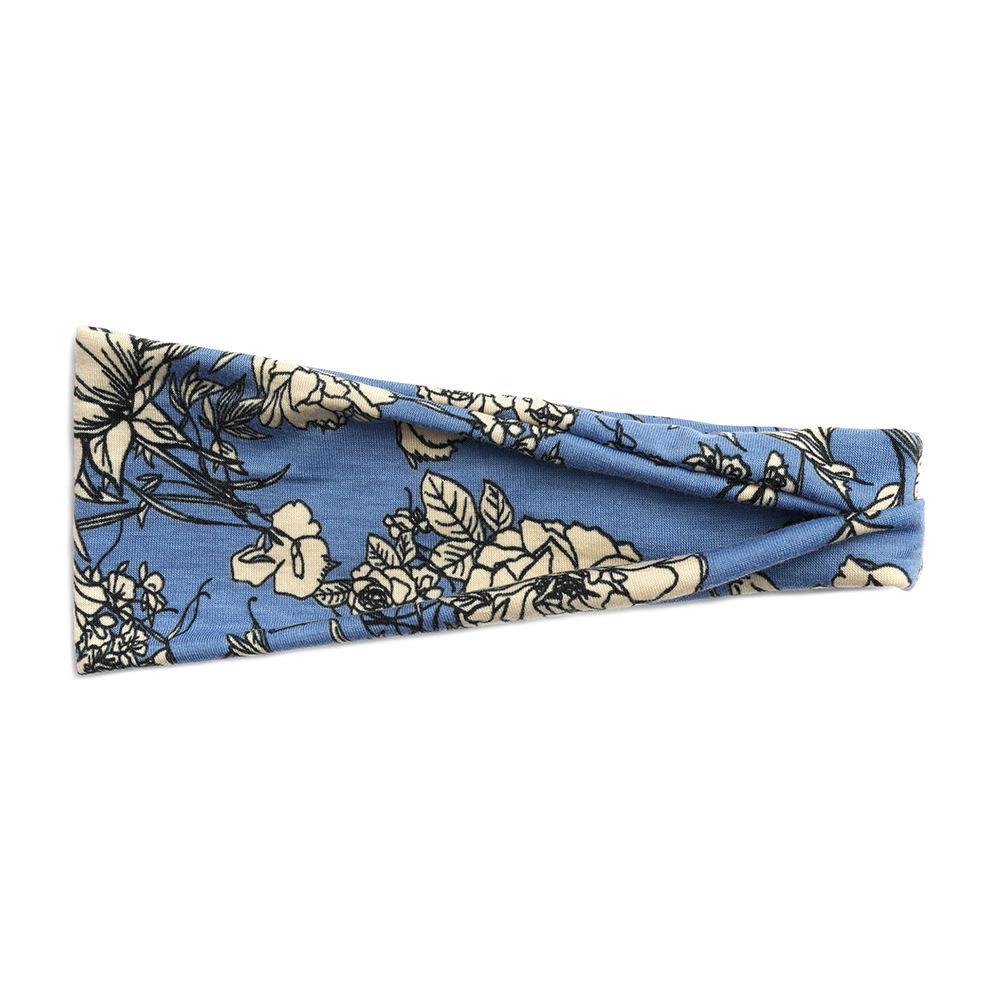 Цветочная маленькая цветочная женская спортивная повязка на голову повязка для йоги впитывающий пот пояс антиперспирант широкополый головной убор