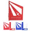 3D многоугловая измерительная линейка, угольник для столярных работ 22.?Транспортир 90 градусов, алюминий, все