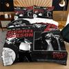 Michael Jackson Print Duvet Cover Set Classic The King Of Pop Collage Bedding Set Retro Cozy Quilt Cover Sets Bedroom Decor Gift