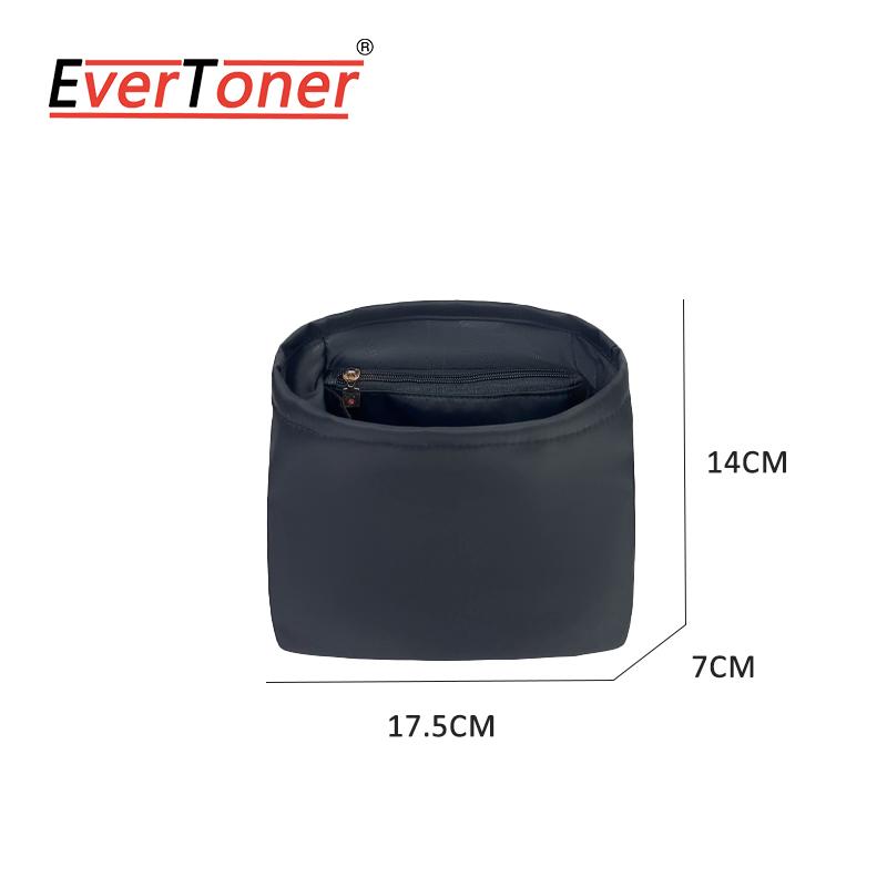 EverToner Structured Nylon Insert Liner for T-Burch Emerson Bag Travel Makeup Storage Bag