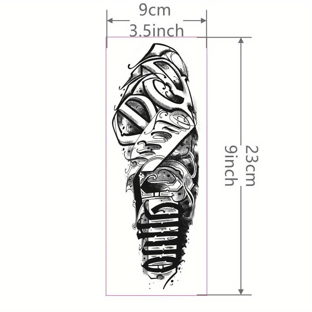 Juice Tattoo Sticker Herb Semi-permanent Waterproof Without Reflective Male Small Arm Personality Long Lasting Body Art Tattoos
