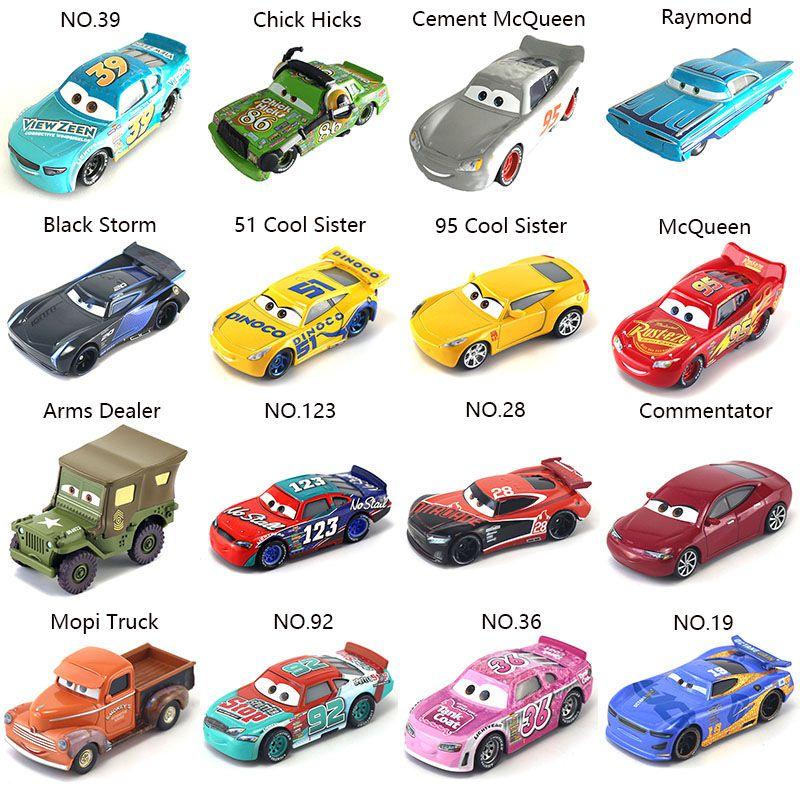 Disney Cars 95 Динозавр Серый Маккуин Сплав Детская Игрушечная Машинка Модель