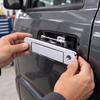 Наружные ручки-защелки задней двери Oe 94728027 для пикапа S10, с одинарной горизонтальной лицевой панелью и круглым отверстием замка справа