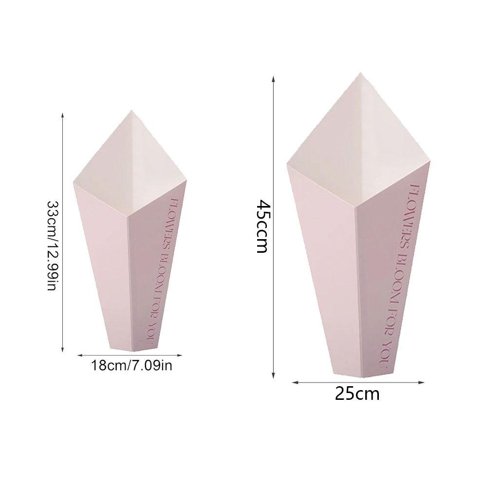 DIY Flower Packaging Box Paper Rose Flower Bouquet Wrapping Bag Valentine's Day Gift