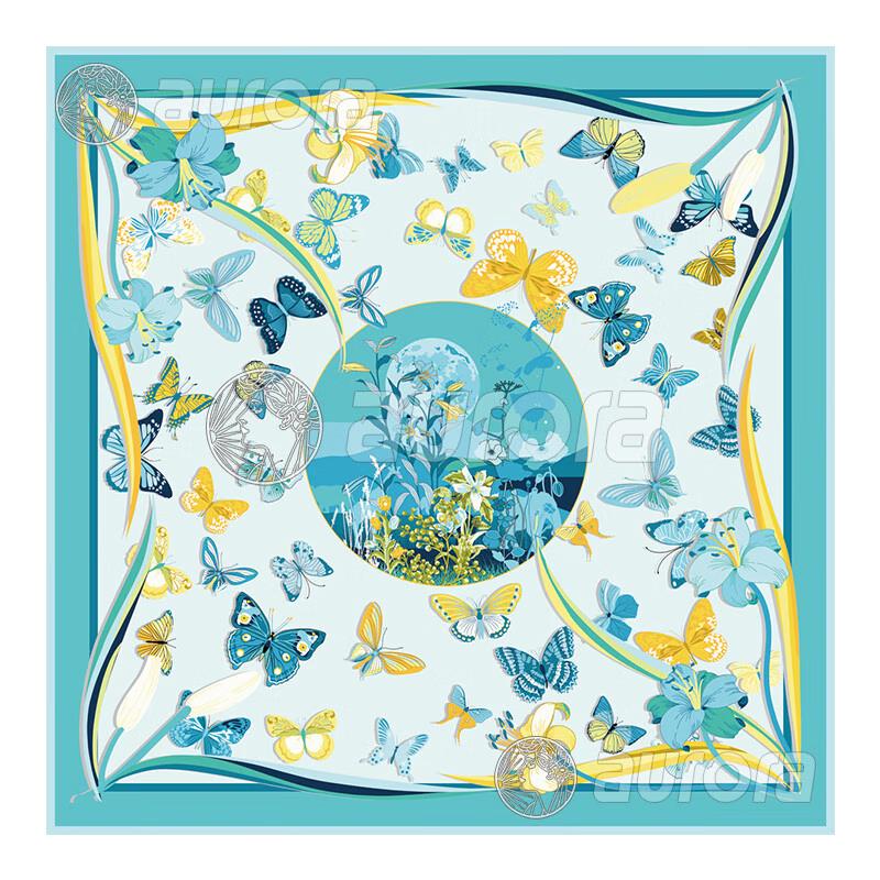 Aurora Midsummer Night's Dream Silk Scarf
