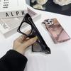 Однотонный тонкий глянцевый чехол для телефона iPhone 16 Pro Max 15 14 Pro 13 12 11 TPU мягкий противоударный защитный бампер для объектива