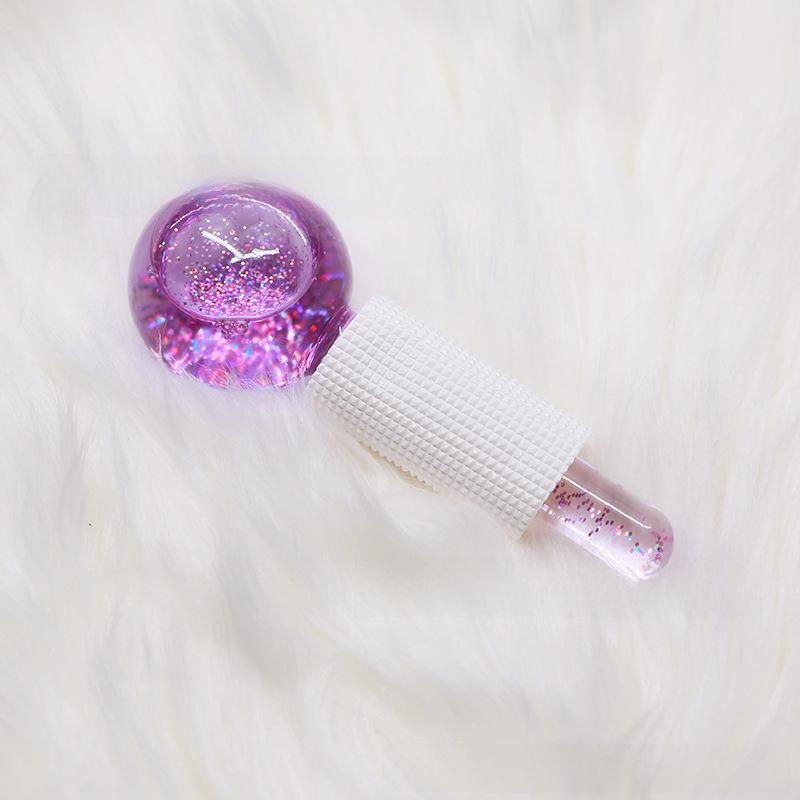 В наличии Розовый кварц Ледяная волна Массажный бьюти-шар для лица