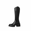 High Heeled Long Tube Boots for Women's Autumn and Winter New Style, Thick Soled and Thick Heeled Knight Boots