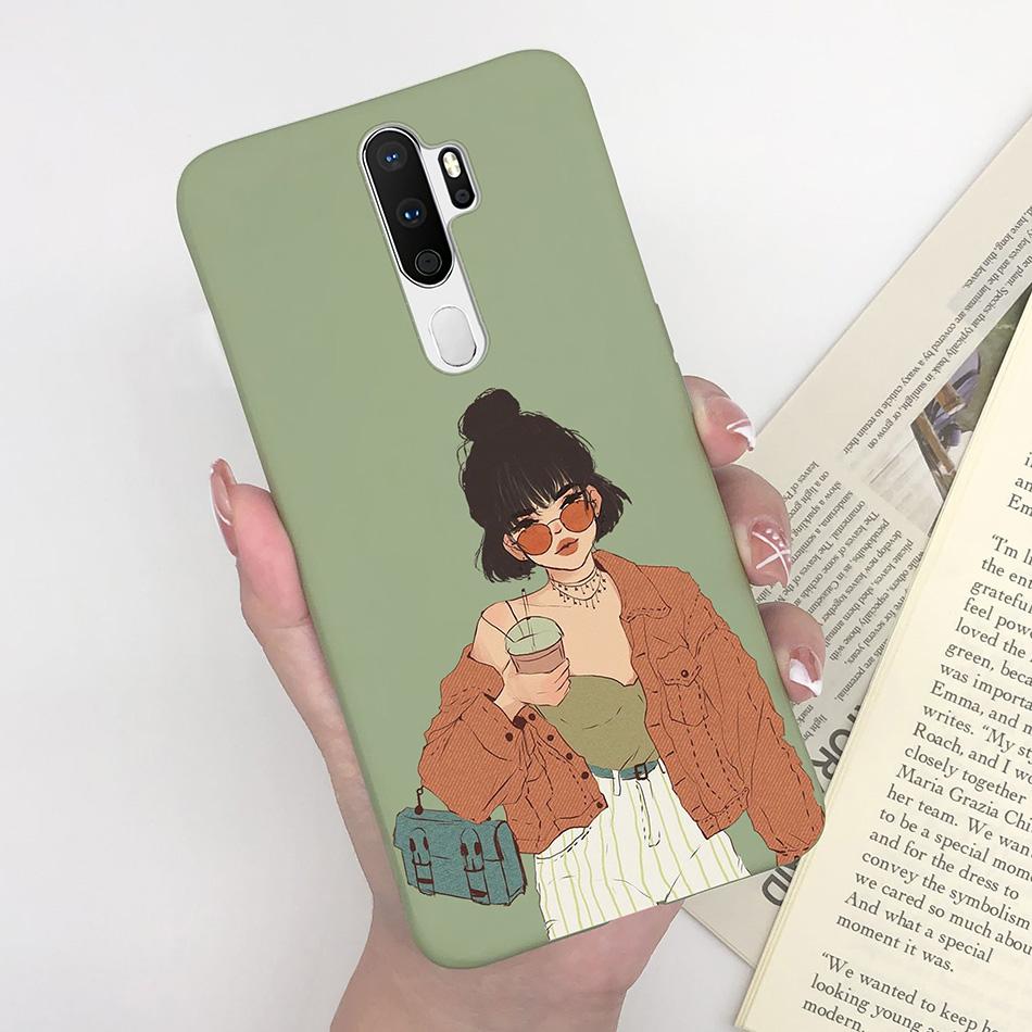 Чехол для OPPO A5 A9 2020 A11x Силиконовый Мягкий Чехол Для OPPOA5 OPPOA9 OPPO A 9 2020 Чехлы для Телефона Модный Милый Конфетный Расписной Fundas