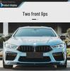 2019-2022 BMW M8 Комплект обвеса из углеродного волокна: Передний/Задний сплиттеры, Пороги, Накладки на противотуманные фары