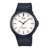 Casio Standard Analog Quartz Men's Watch MW-240-7EV Black/White, No Box, International Model [Parallel Import]