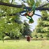 Creative Hummingbird Wind Chime Metal Hanging Decoration Garden Decoration Bell Pendant  Gift