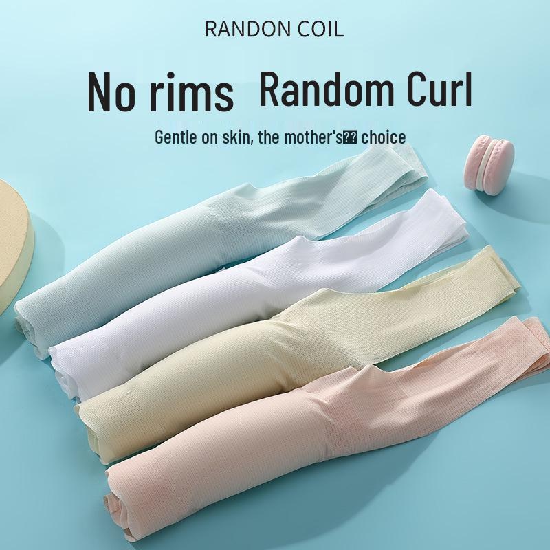 Бесшовное нижнее белье из ледяного шелка для девочек-подростков - Тонкий бюстгальтер-майка