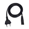 EU Power Cable 2 Prong Extension Cord C7 Figure 8 Euro Power Cord For Samsung LG Sony TV Monitor Power Supply PS3 XBox Charger