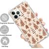 Коричневый чехол с рождественскими пряничными елками, совместимый с iPhone 16 Pro Max, милый чехол для рождественского фестиваля для iPhone 16 Pro Max, крутой бампер из ТПУ для телефона