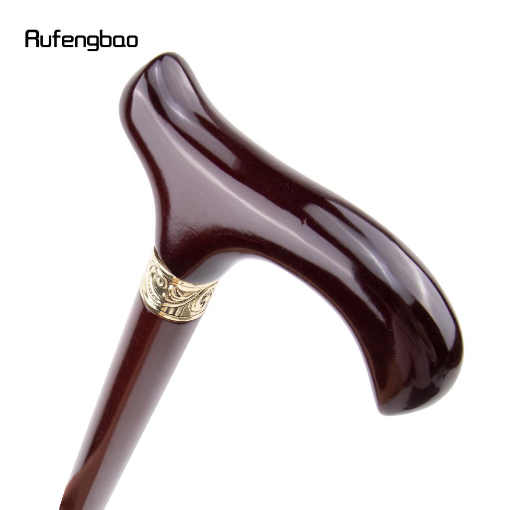 Красная Традиционная Деревянная Модная Трость с Одним Соединением Декоративная Косплей Трость Хэллоуин Булава Костыль Жезл Посох 92см