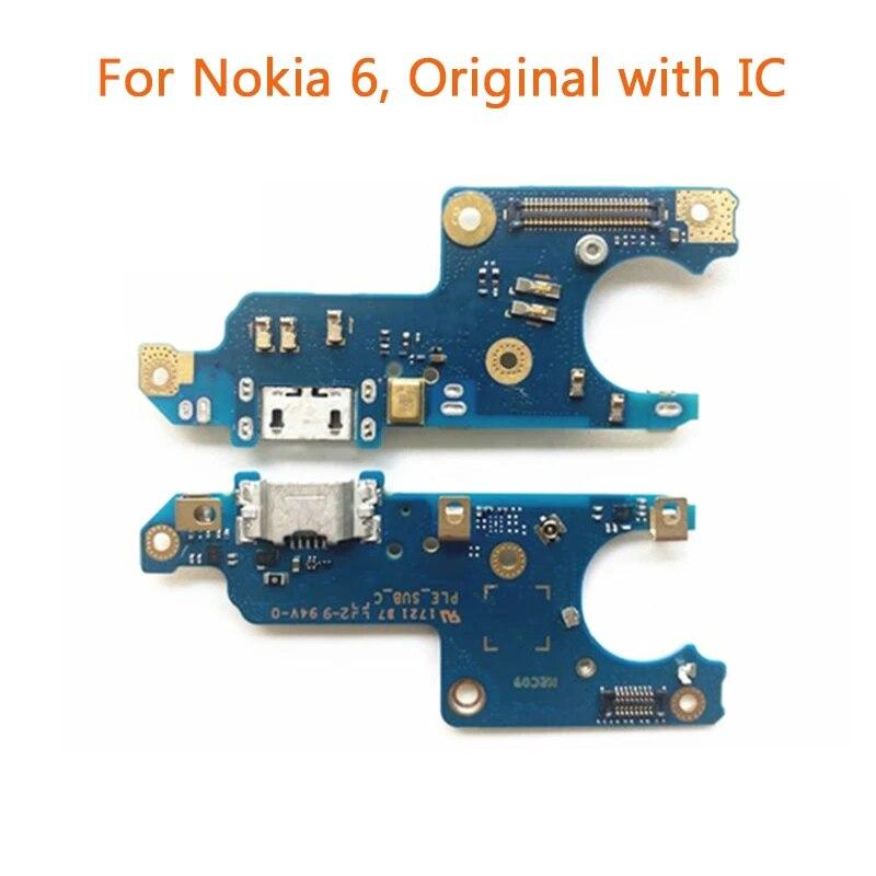 Замена для Nokia 6 7 8 5,1 6,1 7,1 8,1 Plus X5 X6 X7 USB зарядная док-станция, соединительная плата, гибкий кабель