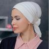 Hijab Abaya Cap Working Hijab Muslim Jewish Clothes Turkish Hat Scarf Women Accesoires Turban