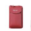 Women High Quality Cell Phone Pocket Fashion PU Leather Card Holders Small Crossbody Bag