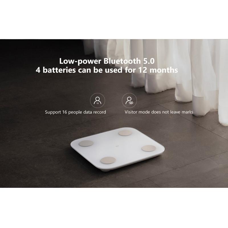 Xiaomi Умные весы для определения жира S400 Bluetooth 5.0 цифровое приложение Анализ данных Тест ИМТ тела Здоровье Жир Вес Состав Весы