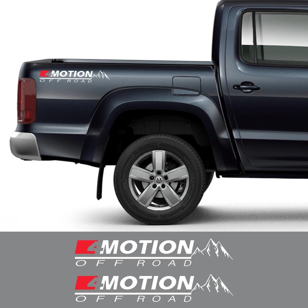 Car Sticker Pickup Body Side Off Road Decor Decal for Volkswagen VW Amarok V6 4Motion Tdi Truck Vinyl Cover Auto AccessoriesNB8