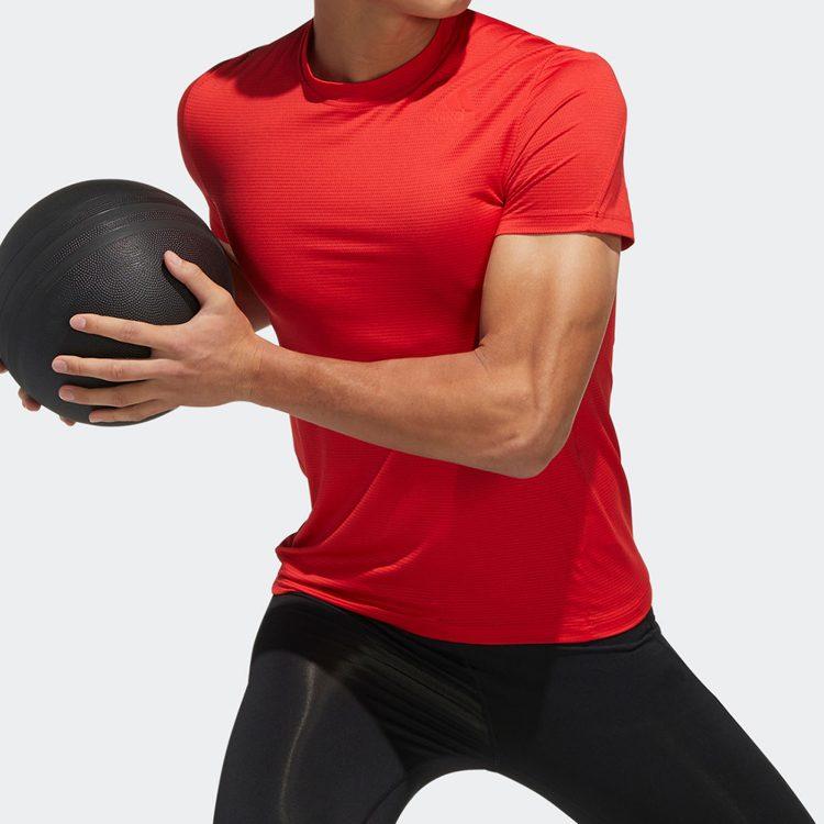 Adidas T Shirt Men's Light Scarlet GM5065