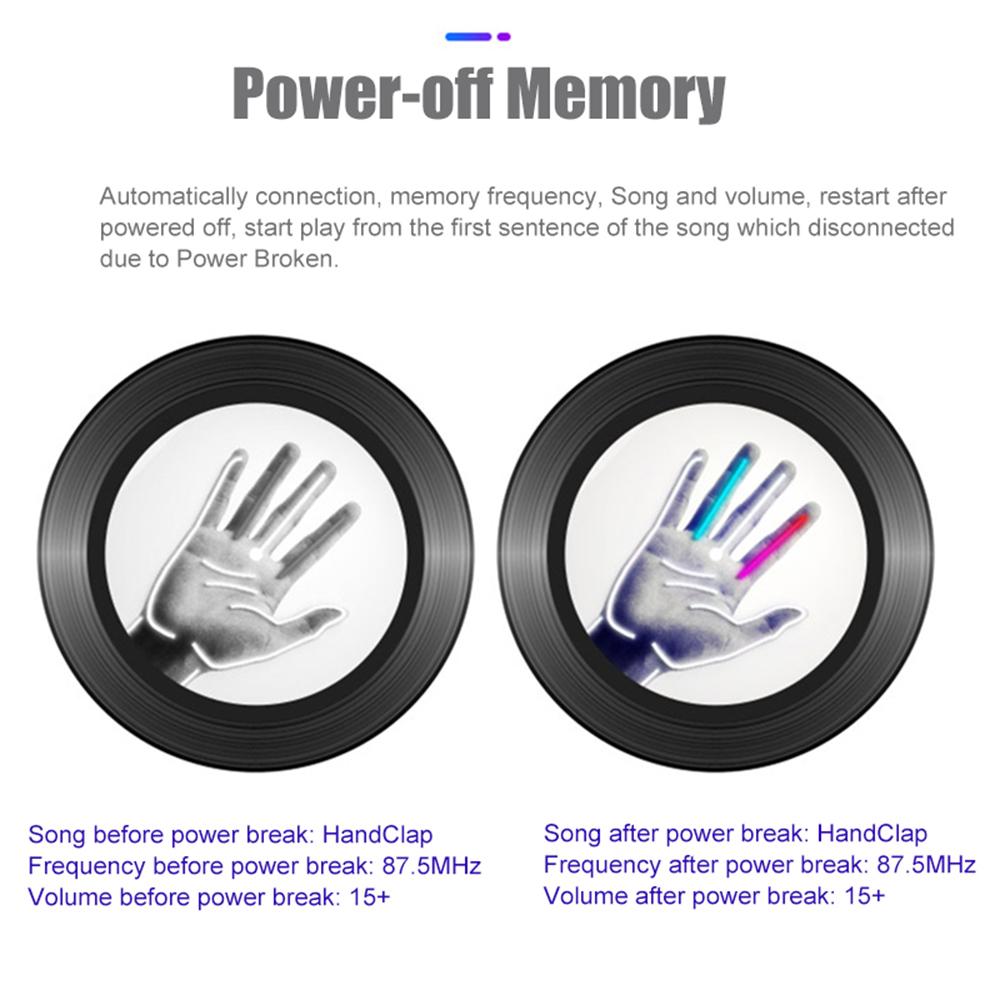 VAORLO Автомобильный Bluetooth 5,0 FM-передатчик беспроводной адаптер микрофон аудио приемник авто MP3-плеер 2.1A Dual USB быстрое зарядное устройство автомобильные аксессуары