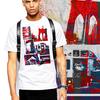 Brooklyn T-shirt BK New York NYC Brooklyn 1993 Abstract Art Brooklyn Bridge Tee