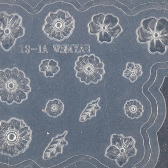 Форма для ногтей в форме сердца 3D узоры силиконовые формы для дизайна ногтей силиконовые формы DIY инструменты для украшения салона