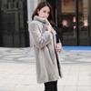 Mink Fur Coat Female Mink Imitation Fur Coat  New High-Grade Mink Velvet Coat Standing Collar Haining Fur Coat